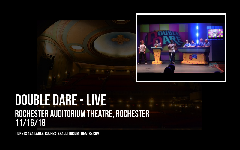 Double Dare - Live at Rochester Auditorium Theatre tickets Double Dare - Live at Rochester Auditorium Theatre