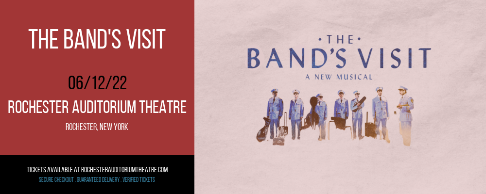 The Band's Visit at Rochester Auditorium Theatre tickets The Band's Visit at Rochester Auditorium Theatre