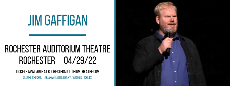 Jim Gaffigan at Rochester Auditorium Theatre tickets Jim Gaffigan at Rochester Auditorium Theatre
