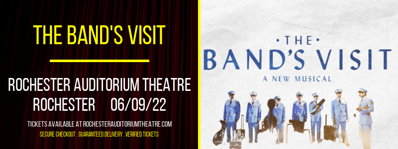 The Band's Visit at Rochester Auditorium Theatre tickets The Band's Visit at Rochester Auditorium Theatre