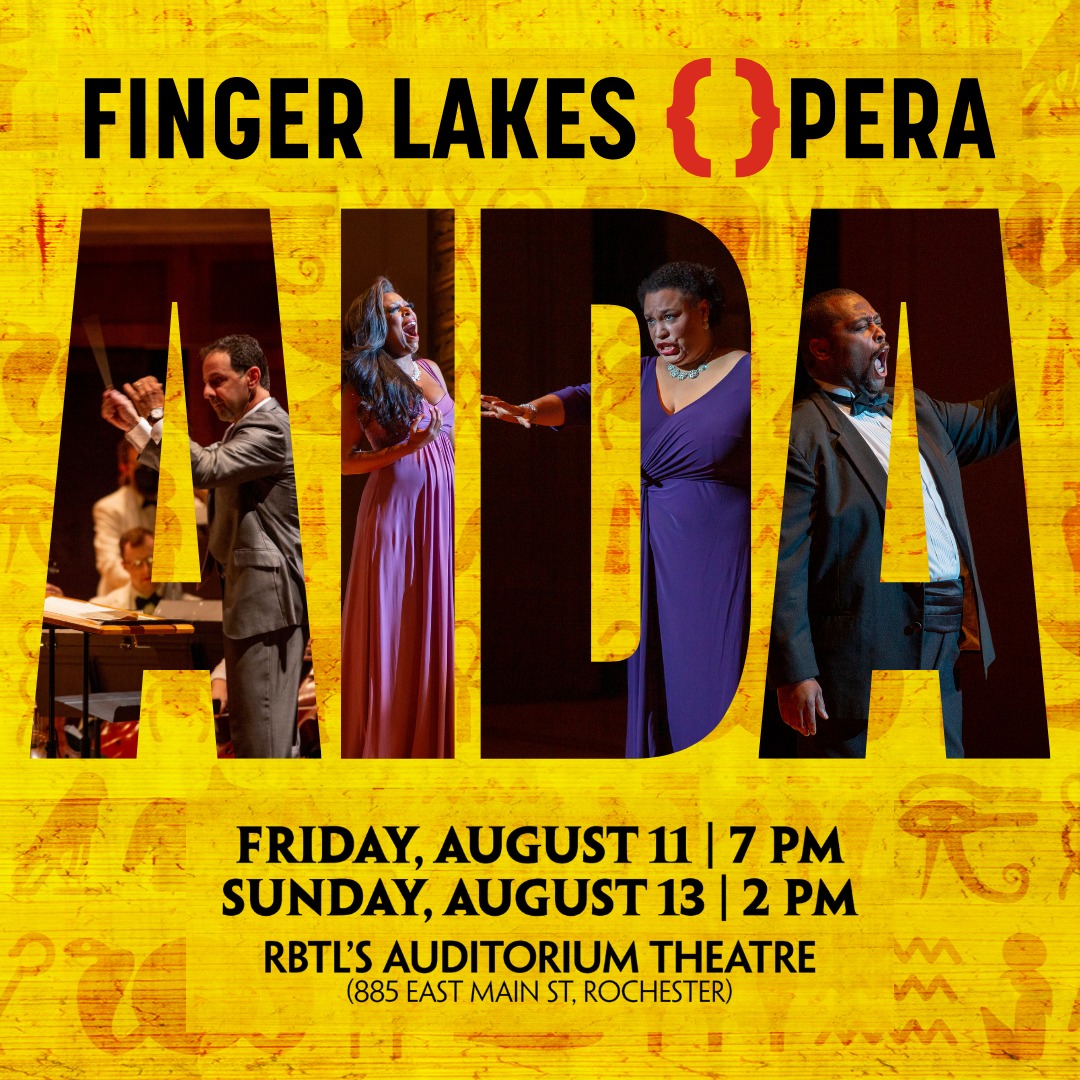 Finger Lakes Opera's Aida at Rochester Auditorium Theatre