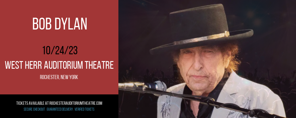 Bob Dylan at West Herr Auditorium Theatre
