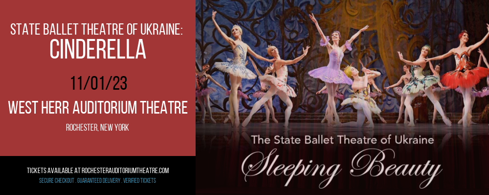 State Ballet Theatre of Ukraine at West Herr Auditorium Theatre