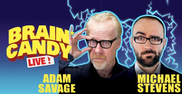 The Brain Candy Live Tour: Adam Savage & Michael Stevens at Rochester Auditorium Theatre