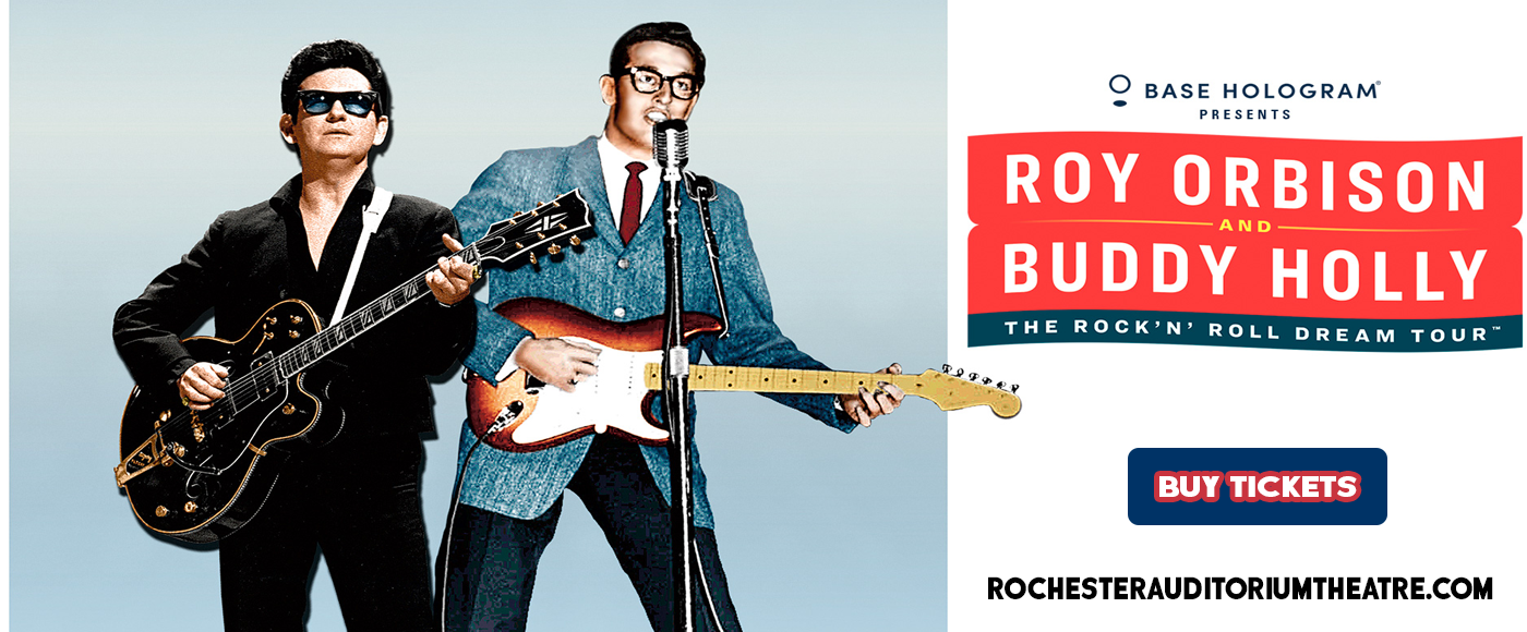 Buddy Holly & Roy Orbison Hologram Show at Rochester Auditorium Theatre