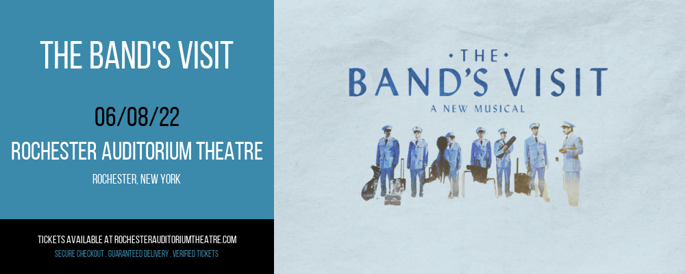 The Band's Visit at Rochester Auditorium Theatre tickets The Band's Visit at Rochester Auditorium Theatre