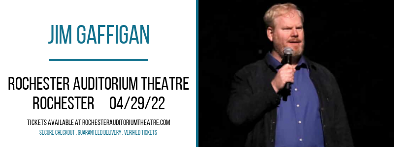 Jim Gaffigan at Rochester Auditorium Theatre