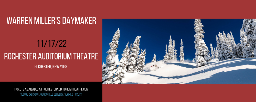 Warren Miller's Daymaker at Rochester Auditorium Theatre