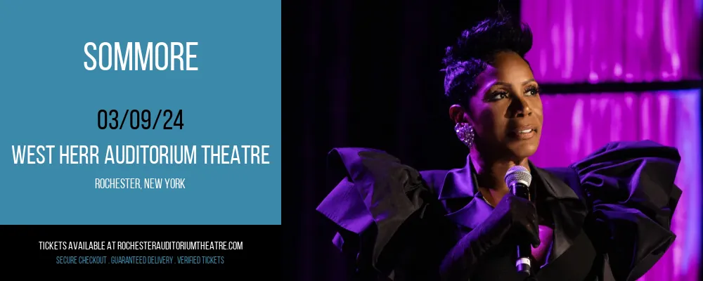 Sommore at West Herr Auditorium Theatre