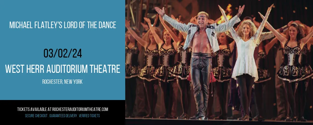 Michael Flatley's Lord of the Dance at West Herr Auditorium Theatre