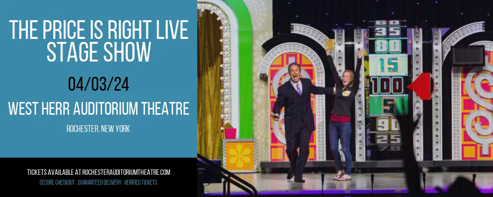 The Price Is Right Live - Stage Show at West Herr Auditorium Theatre