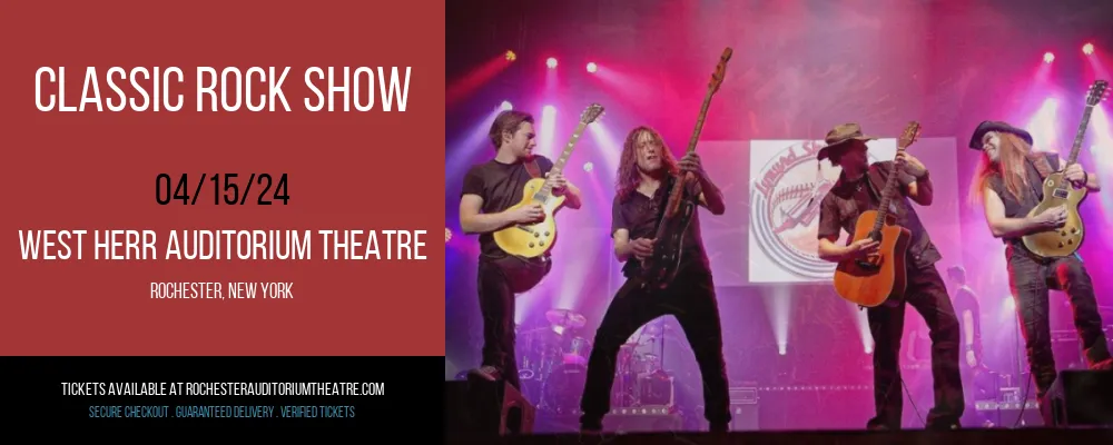 Classic Rock Show at West Herr Auditorium Theatre