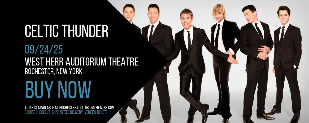 Celtic Thunder at West Herr Auditorium Theatre