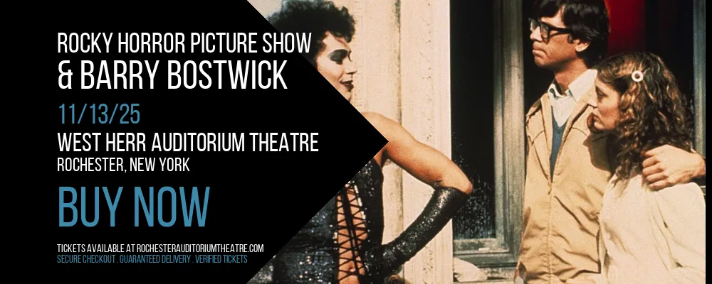 Rocky Horror Picture Show & Barry Bostwick at West Herr Auditorium Theatre
