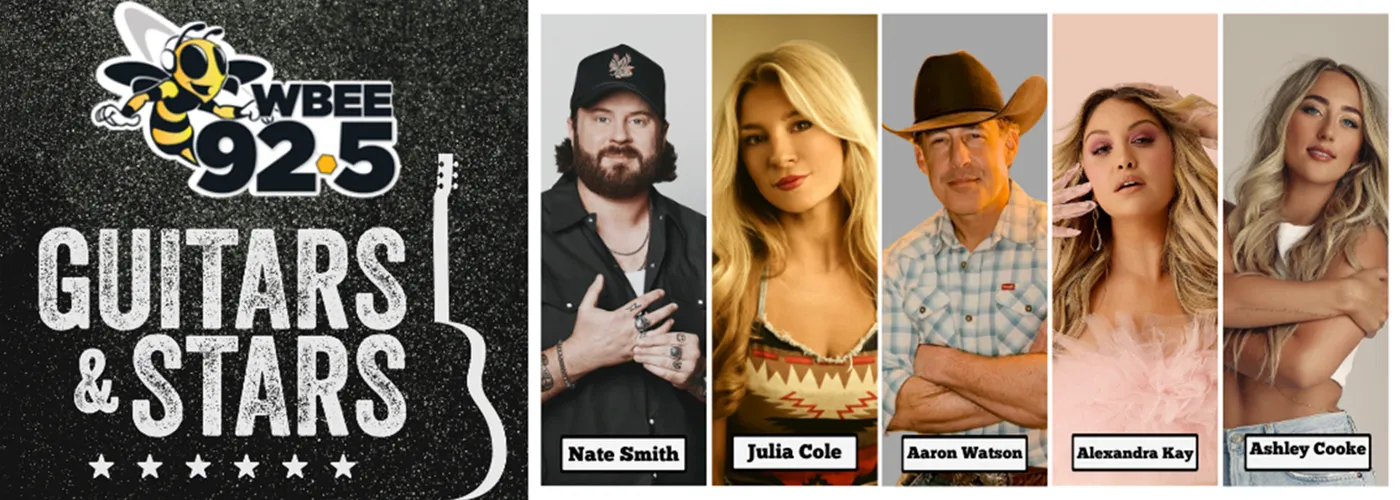 WBEE’s Guitars & Stars: Nate Smith, Ashley Cooke, Alexandra Kay, Julia Cole & Aaron Watson
